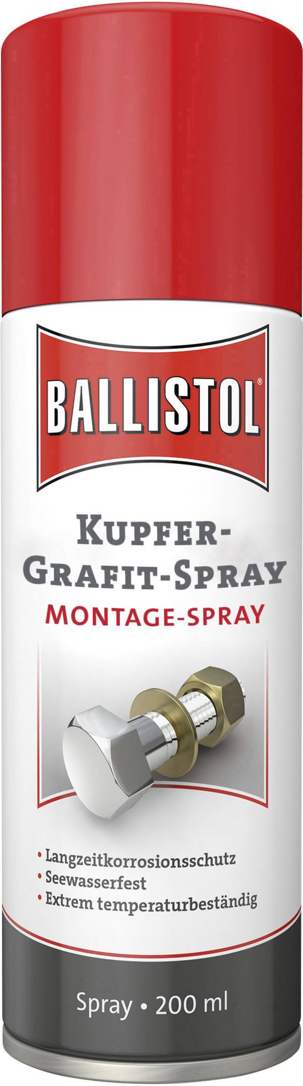 Ballistol 25200 Copper spray, Mounting spray 200 ml
