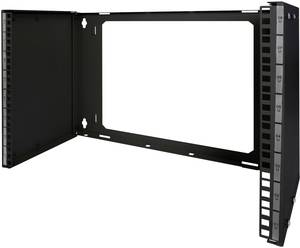 Digitus DN-19 PB-8U-SW Flush-mount patch bracket (W x H x D) 505 x 372 x 250 mm 8 U Black (RAL 9005)
