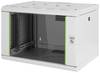 Digitus DN-19 07-U 19" wall cabinet (W x H x D) 600 x 420 x 450 mm 7 U Grey-white (RAL 7035)