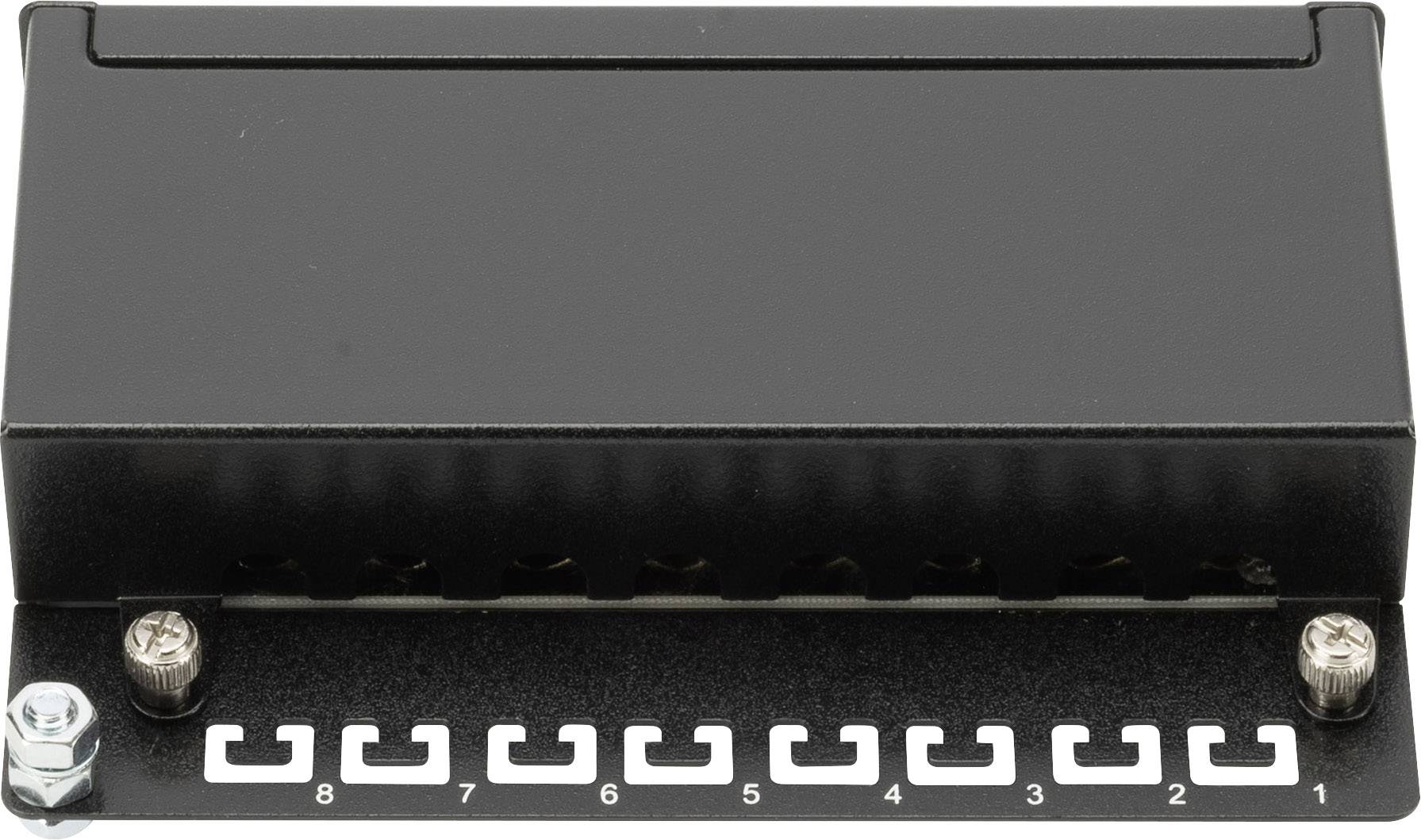 Digitus DN-10001 8 ports CAT 5e 1 U Equipped-2