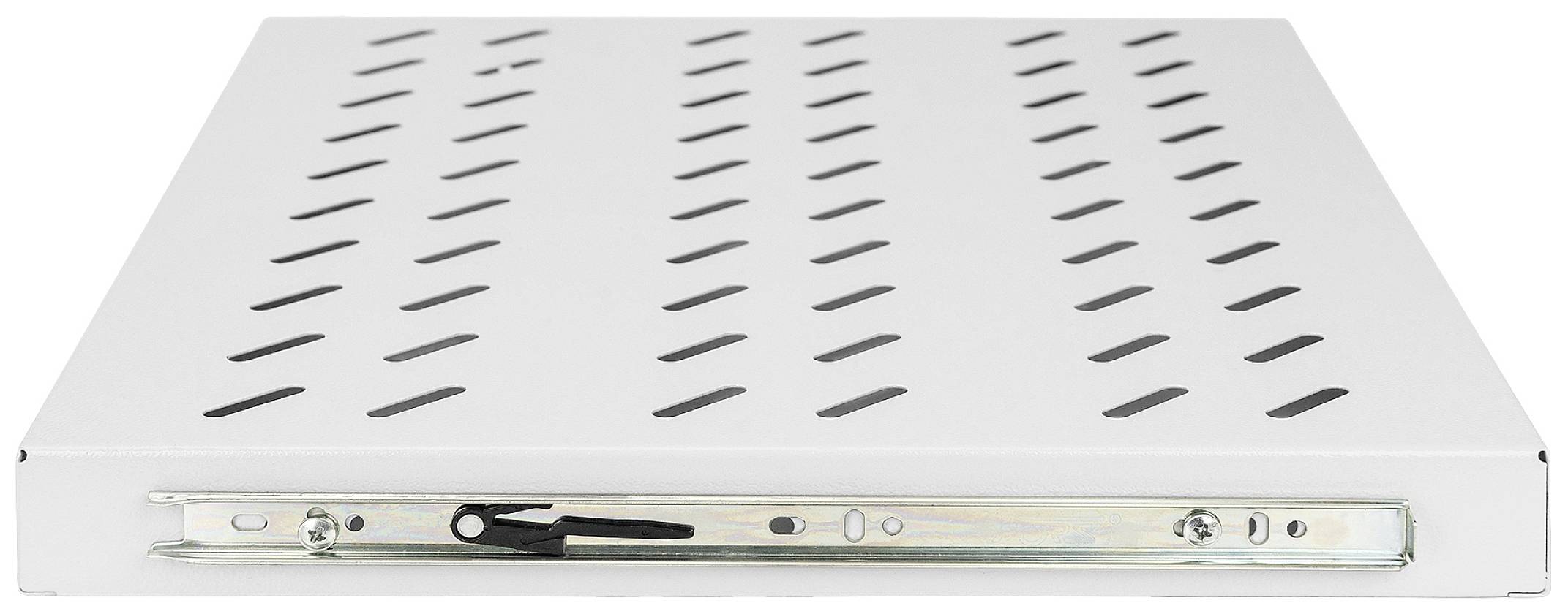 Digitus DN-19 TRAY-2-600 19 inch Server rack cabinet shelf 1 U Retractable Suitable for (cabinet depths): 600 mm Grey