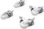 Digitus DN-19 CASTOR-WM 19 inch Server rack cabinet caster set Multicolour