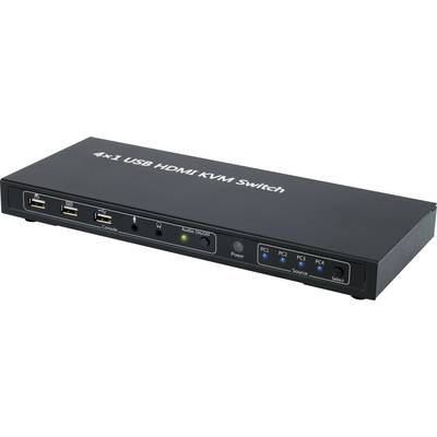 Buy SpeaKa Professional 4 ports KVM changeover switch HDMI USB
