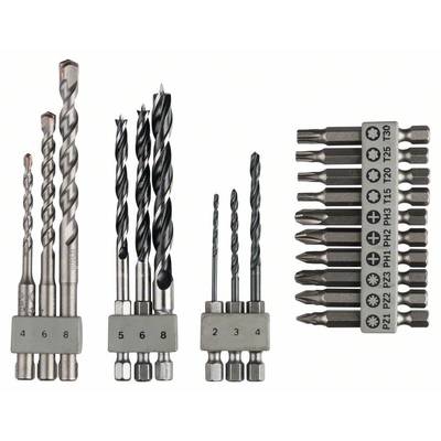 Bosch Accessories 2609256989   19-piece Universal drill bit set