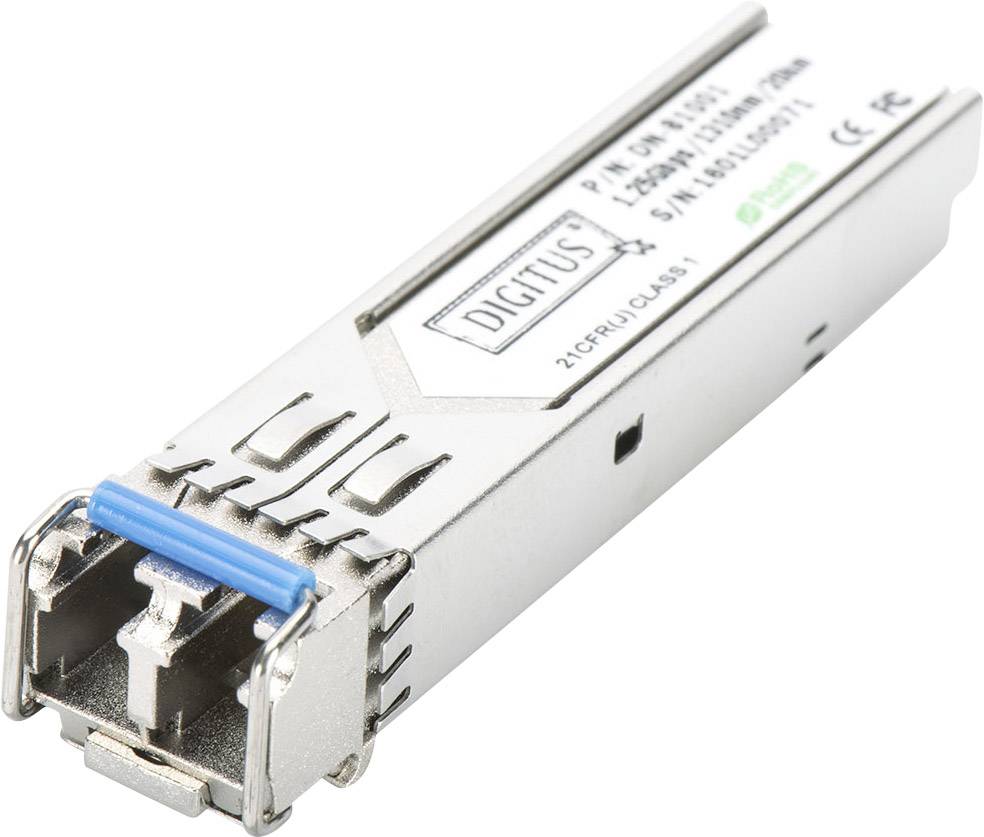 Digitus DN-81001 DN-81001 SFP transceiver module 1 GBit/s 20000 m Module type LX