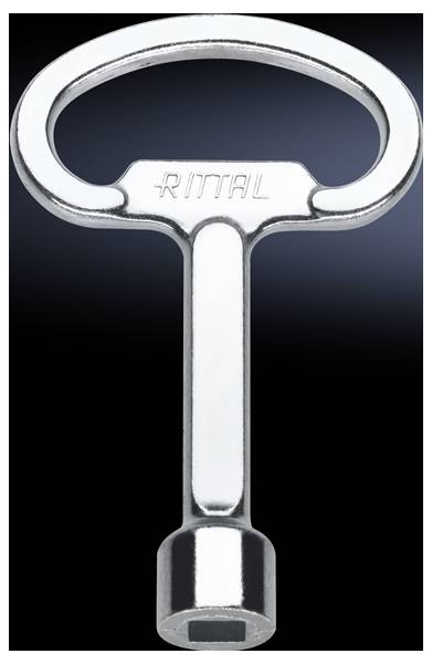 Rittal SZ 2547.000 Switchboard key Square (7 mm) Steel 1 pc(s)