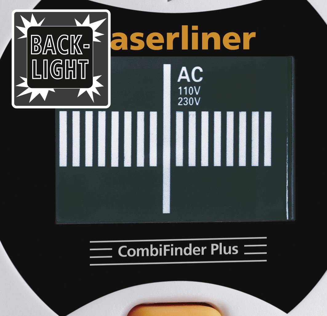 Laserliner Detector CombiFinder Plus 080.955A Locating depth (max.) 75 mm Suitable for Ferrous metal, Non-ferrous metal,-6