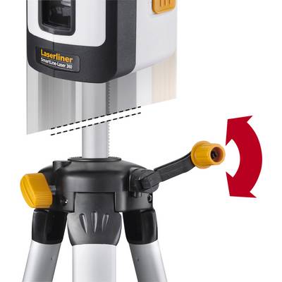 Laserliner SmartLine-Laser 360° Bonus Set Cross line laser Self-levelling, Incl. tripod Range (max.): 20 m-3