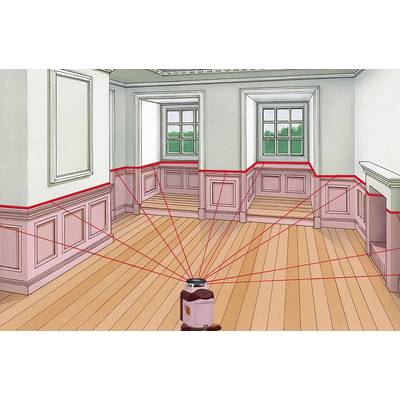 Laserliner SmartLine-Laser 360° Bonus Set Cross line laser Self-levelling, Incl. tripod Range (max.): 20 m-6
