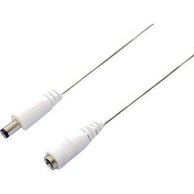 BKL Electronic 072098 Low power extension cable Low power plug - Low power socket 5.5 mm 2.5 mm  2.5 mm 3.00 m 1 pc(s) 