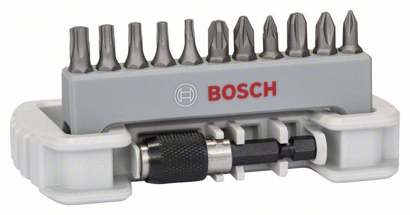 Bosch Accessories 2608522129 Bit set 12-piece Phillips, Pozidriv, Star