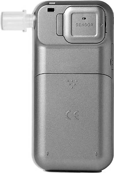 ACE AL7000 Breathalyser Silver 0 up to 4 ‰ Exchangeable sensor, Incl. display-1