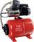 Water pump with red pressure vessel and black motor. Labelled 'T.I.P. HWW 1000/25 Plus TLS'.