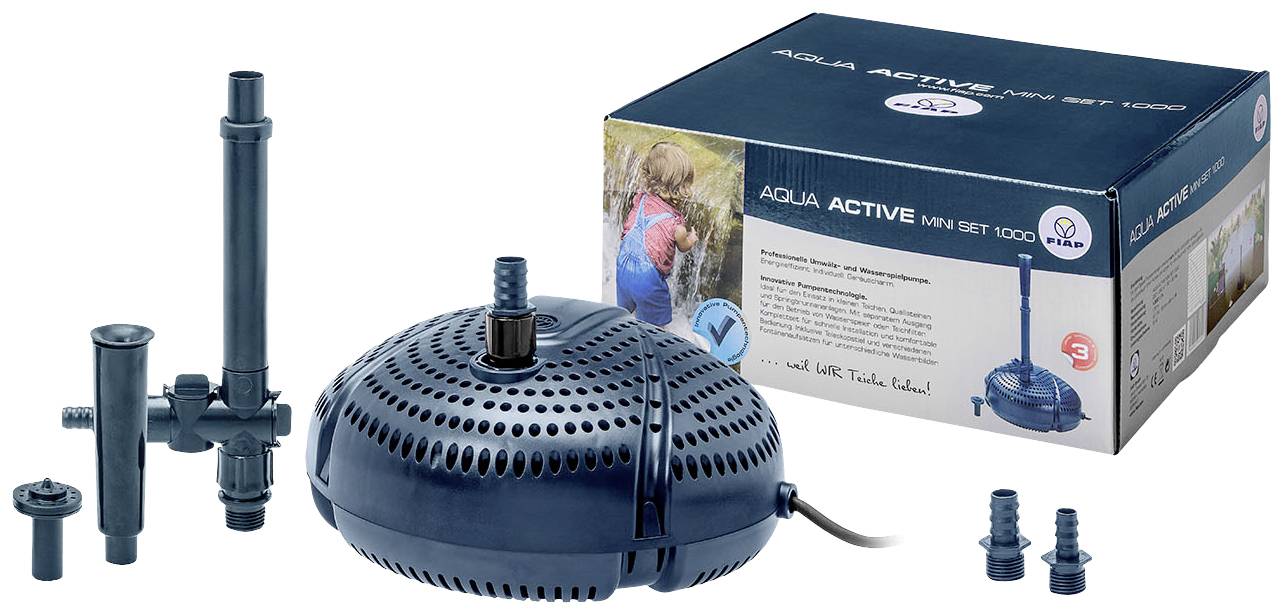 FIAP 2715 Aqua Active Mini Set 1000 Fountain pump, Waterfeature pump 1000 l/h