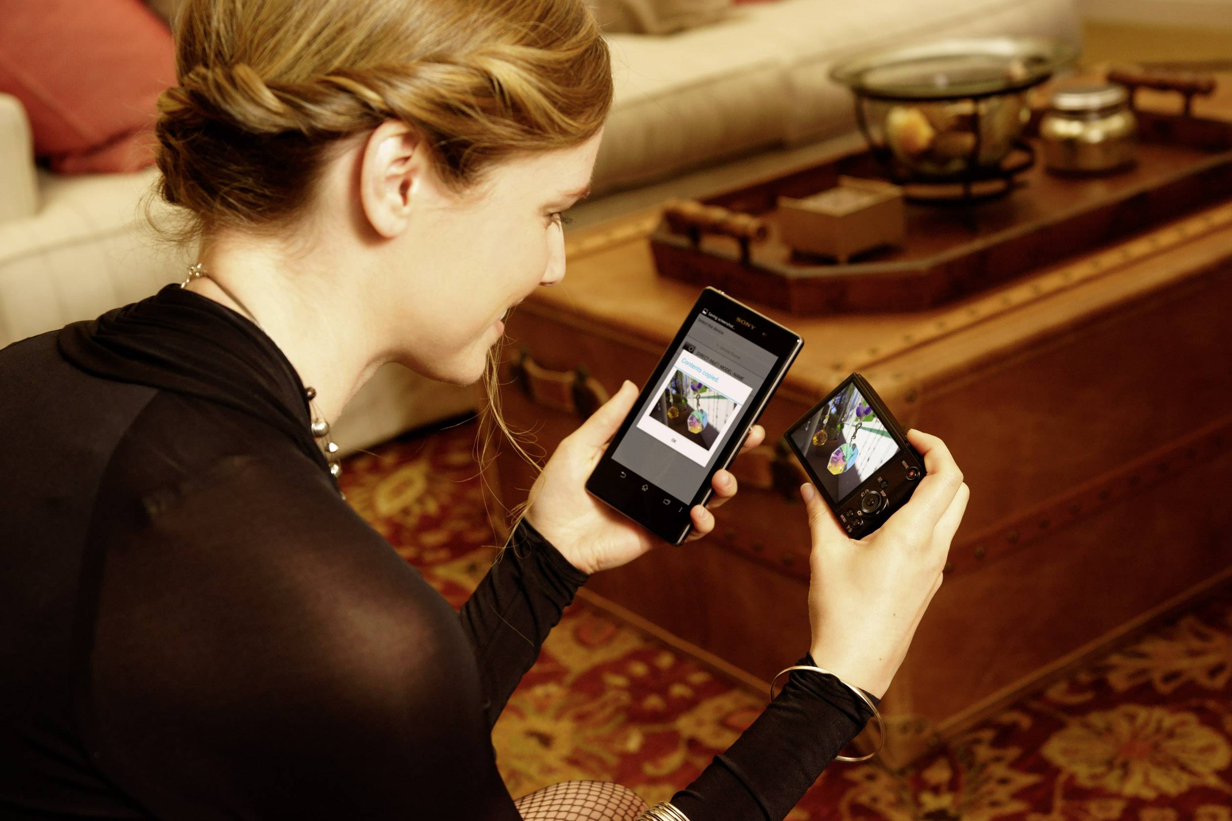 Sony Cyber-Shot DSC-WX350B Digital camera 18.2 MP Optical zoom: 20 x Black Full HD Video, Wi-Fi-8