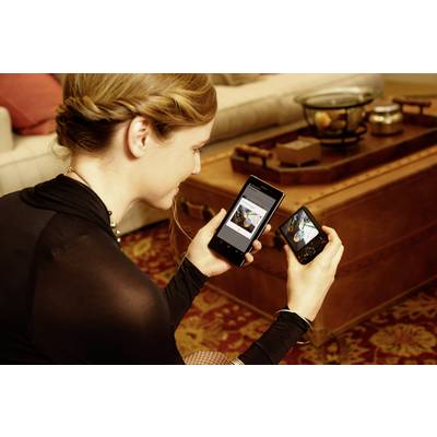 Sony Cyber-Shot DSC-WX350B Digital camera 18.2 MP Optical zoom: 20 x Black Full HD Video, Wi-Fi-8