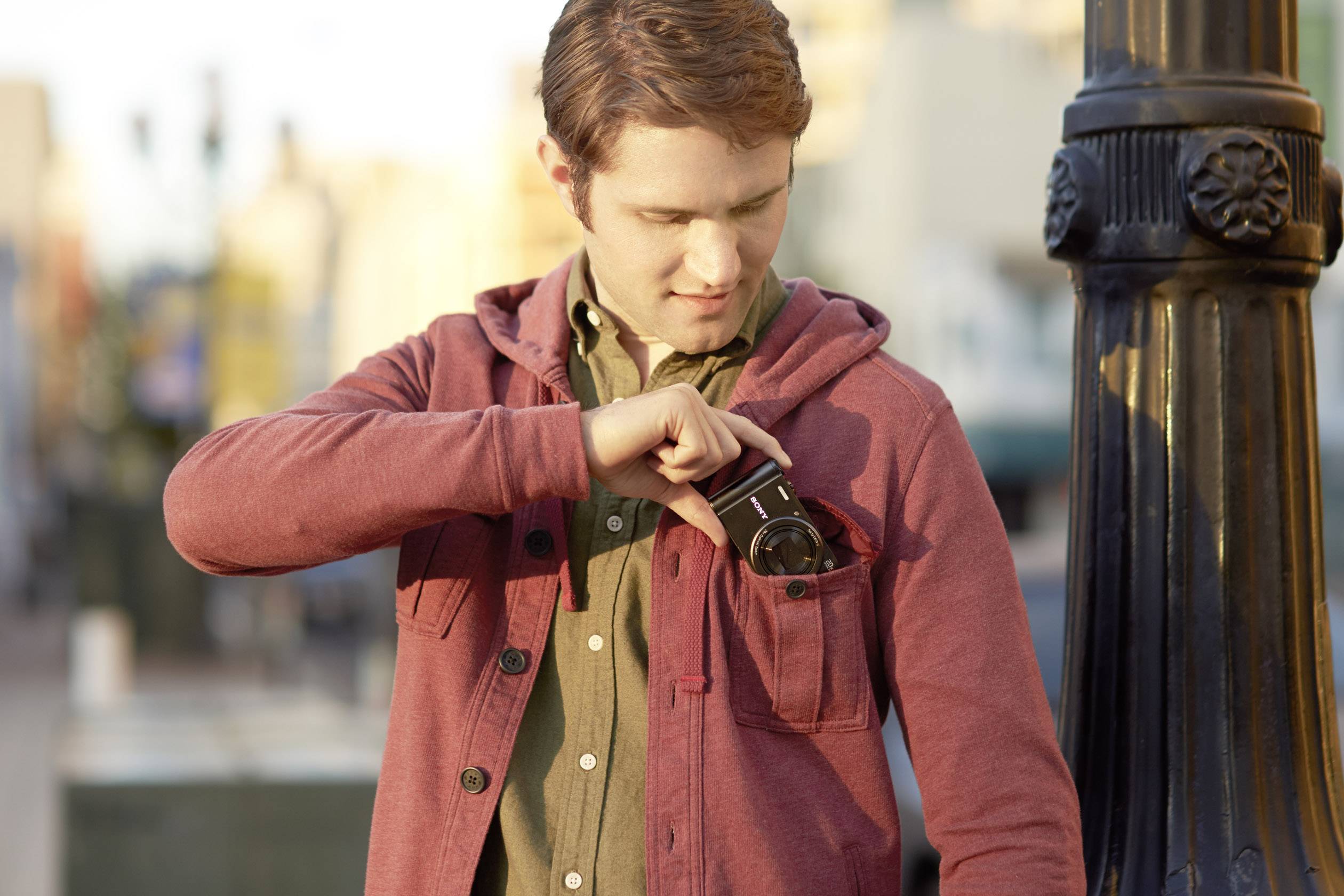 Sony Cyber-Shot DSC-WX350B Digital camera 18.2 MP Optical zoom: 20 x Black Full HD Video, Wi-Fi-14