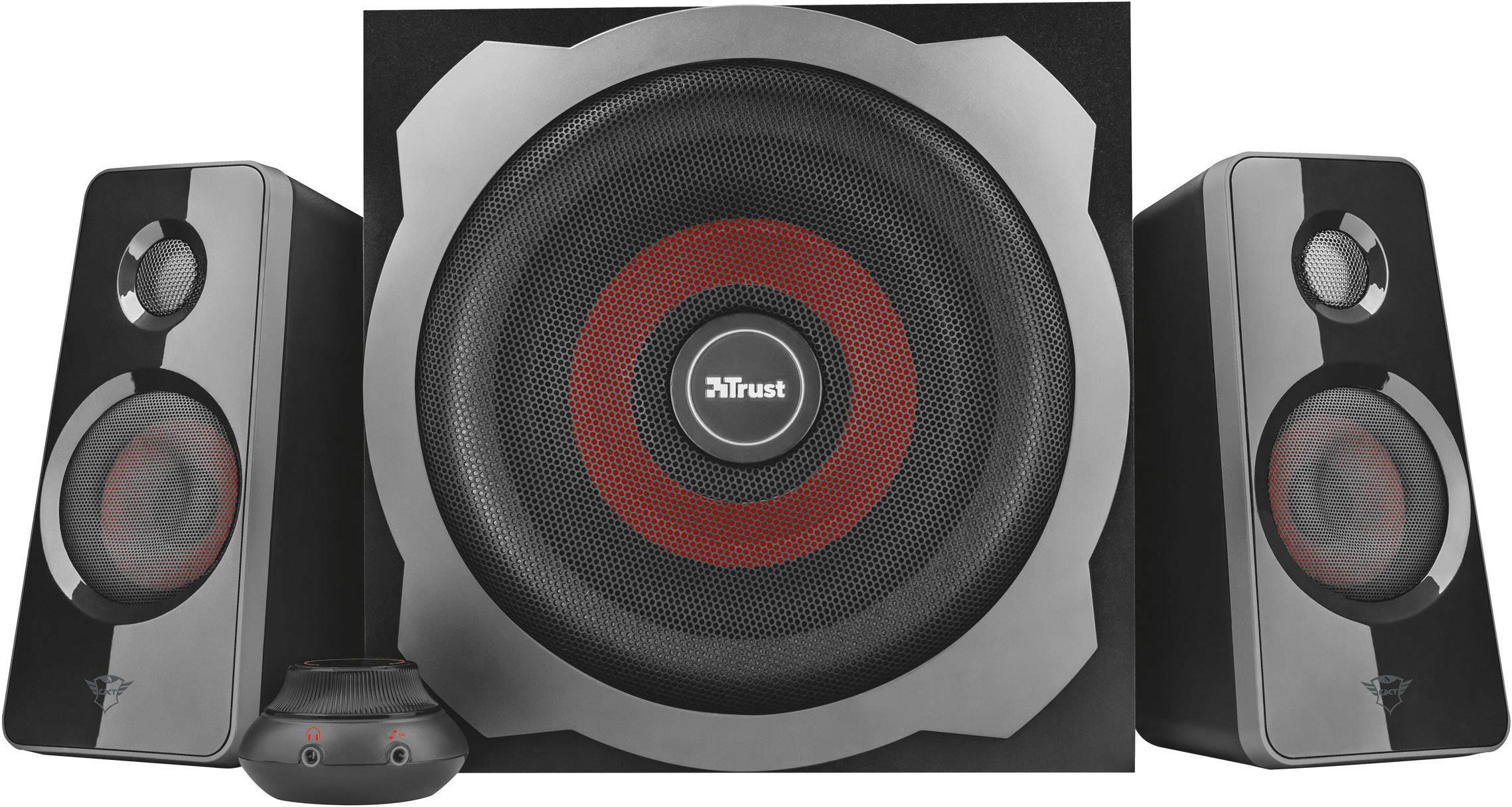 atoom fysiek klasse Trust GTX38 Ultimate Bass 2.1 PC speaker Corded 60 W Black | Conrad.com