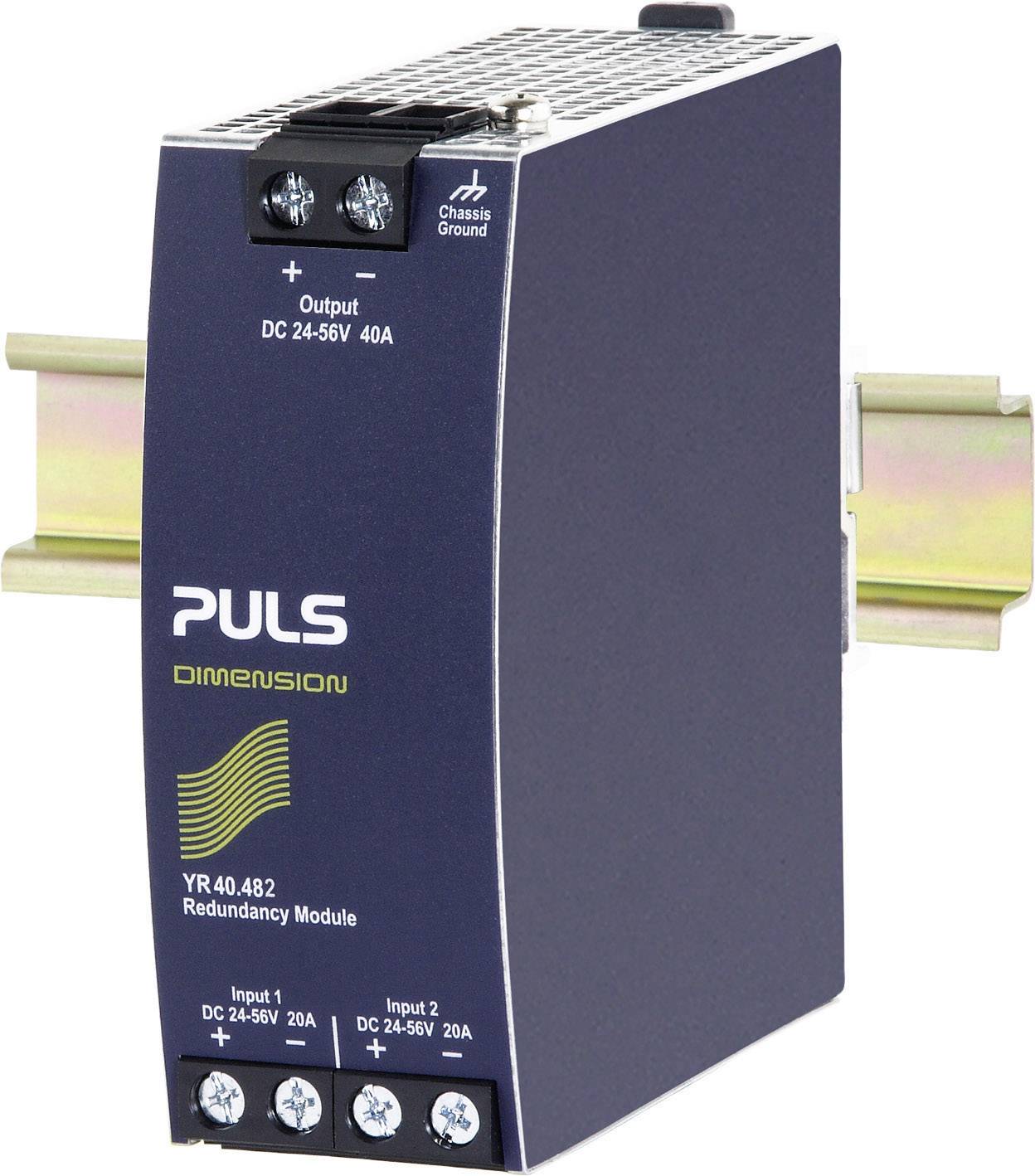 PULS YR40.482 Rail mounted redundancy (DIN) 40 A No. of outputs: 1 x