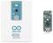 Arduino Nano board product box next to the small teal Arduino Nano circuit board shown on a white background.
