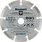 'Einhell' Diamond Cutting Disc for Dry Cutting, Diameter 125 x 22.2 mm. Suitable for concrete, granite, bricks. Maximum rotational speed 12,300 rpm.