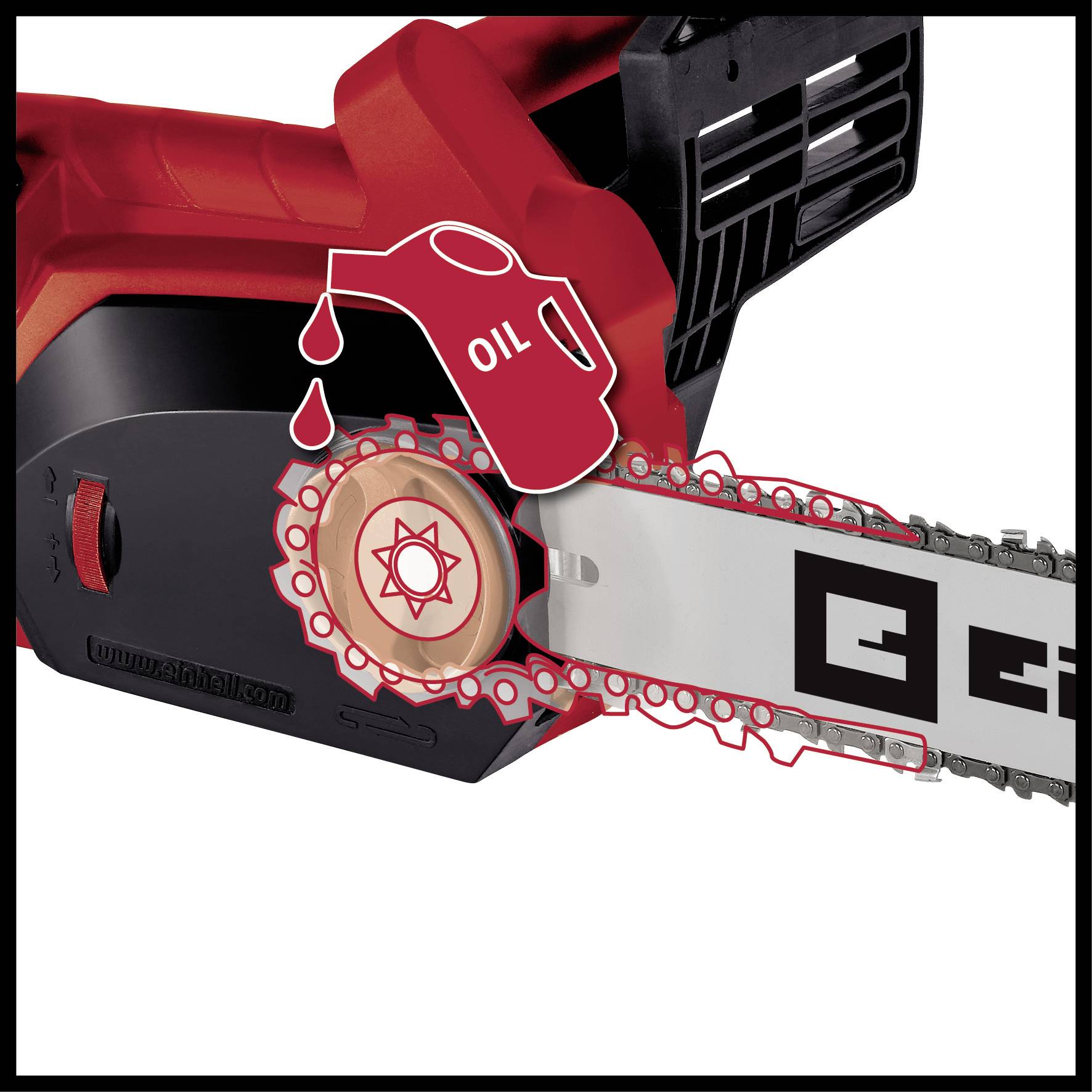 Einhell GH-EC 2040 Mains Chainsaw 2000 W Blade length 406 mm-5
