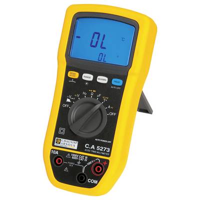 Chauvin Arnoux C.A 5273 Handheld multimeter Digital Splashproof (IP54) CAT III 1000 V, CAT IV 600 V Display (counts): 60-1