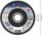 A Bosch cutting disc labeled 'PRO', diameter 125 mm, bore 22.23 mm, suitable for metal, maximum 80 m/s, 12,250 RPM.