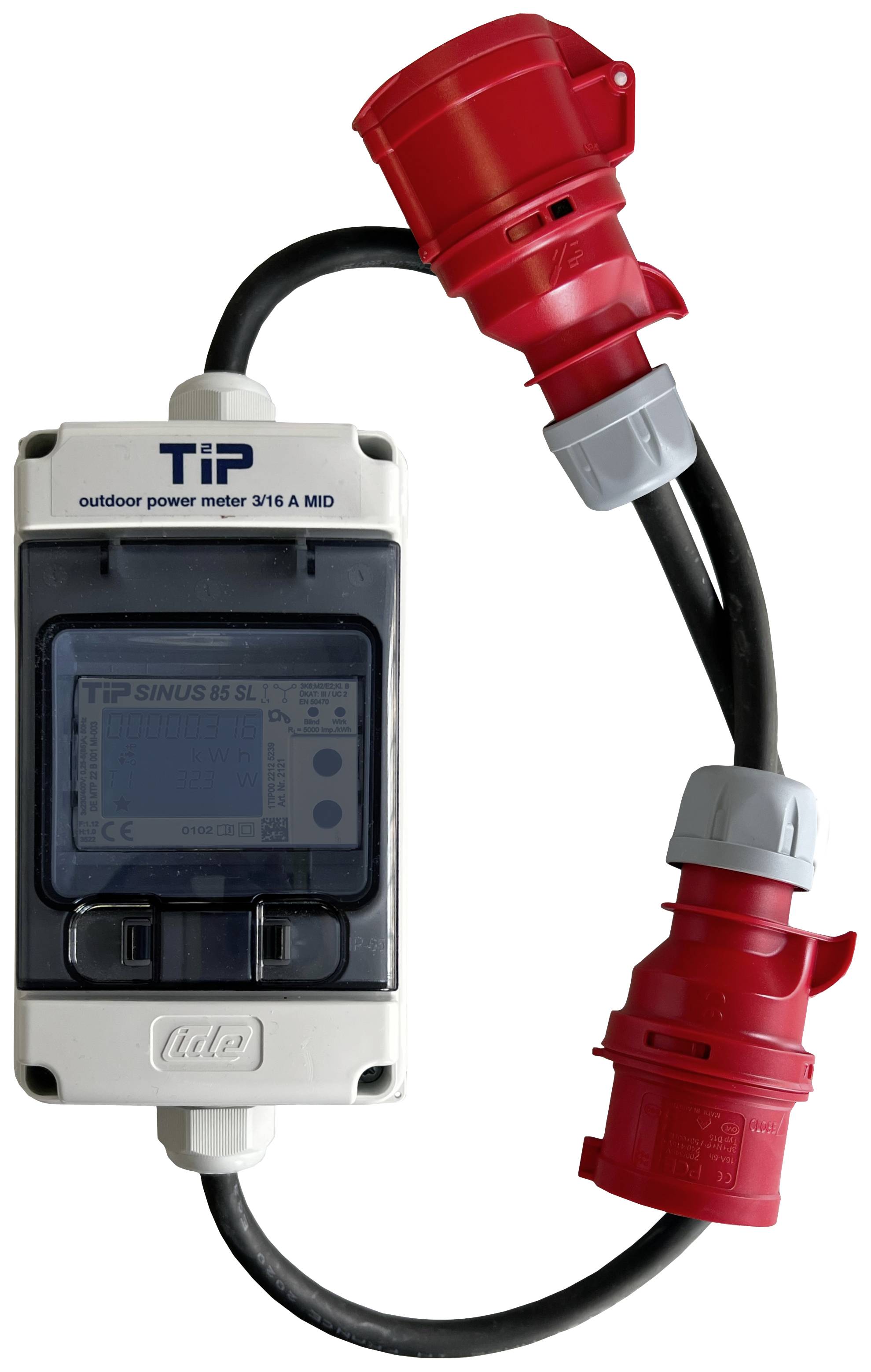 TIP - Thueringer Industrie Produkte 41600 Energy consumption meter MID calibration