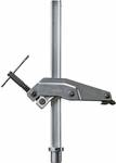Clamping element for welding tables with grip arm TW 28 GRS