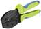A green-blue crimping pliers with a black jaw area, suitable for cable lugs. The blade is marked 'Made in Germany'.