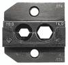 Rennsteig Werkzeuge "Rennsteig Werkzeuge" 624 074 3 01 Crimp inset Machined contacts 10 up to 16 mm² Suitable for brand (pliers) Rennsteig Werkzeuge PEW 12