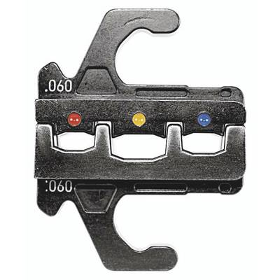 A black metal tool with three coloured dots (red, yellow, blue) and the inscription '.060'.