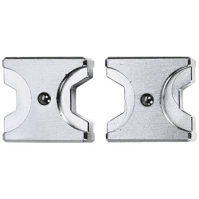 A silver metal pencil sharpener with two blades, suitable for various pencil thicknesses.