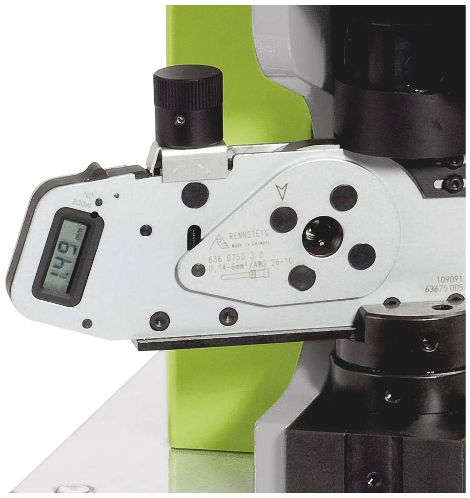 Rennsteig Werkzeuge 636 0753 3 01 Crimp inset Machined contacts 0.14 up to 6 mm² Suitable for brand (pliers) Rennsteig W-1