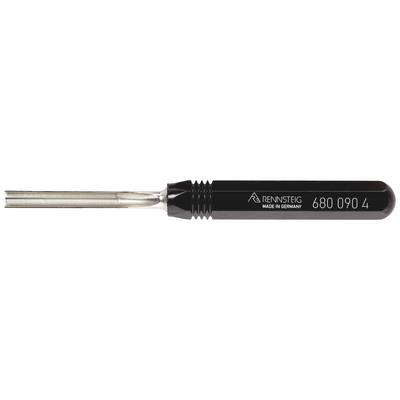 Cable stripping knife with a black handle, inscribed with 'Jokari' and 'Made in Germany'. A tool for stripping electrical cables.