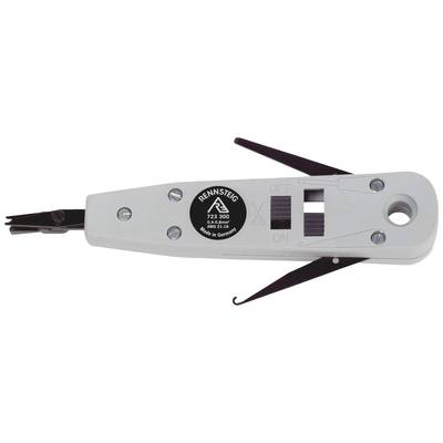 A Rennsteig punchdown tool, model 723 300, manufactured in Germany, for inserting wires into connection strips.
