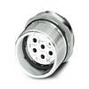 M23 connector 1619901 CA-06S1N8A6Z00 Silver Phoenix Contact Content: 1 pc(s)