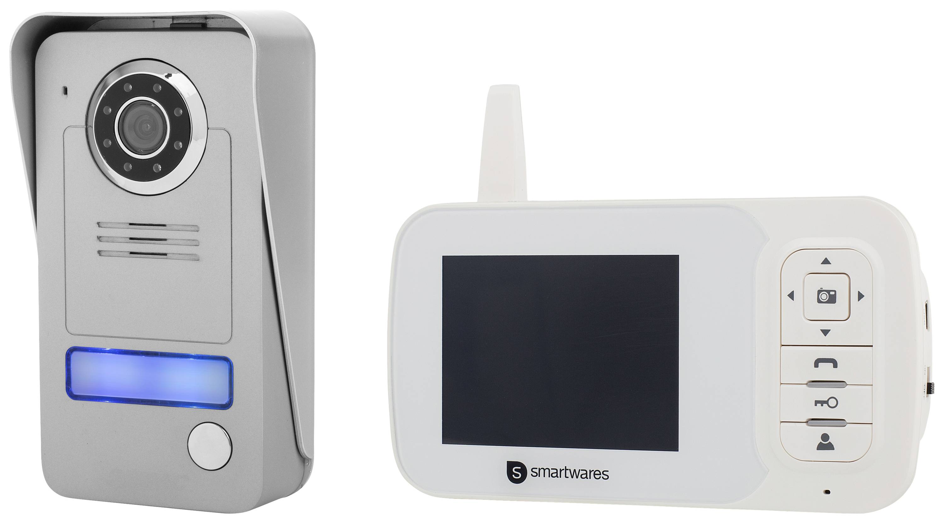 geur Het beste Toegepast Smartwares Video door intercom Radio Complete kit Detached Grey, Silver |  Conrad.com