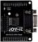 'RB-RS232/GPIO Shield by Joy-It' shows a black electronic circuit board with various connectors and a silver plug connector.