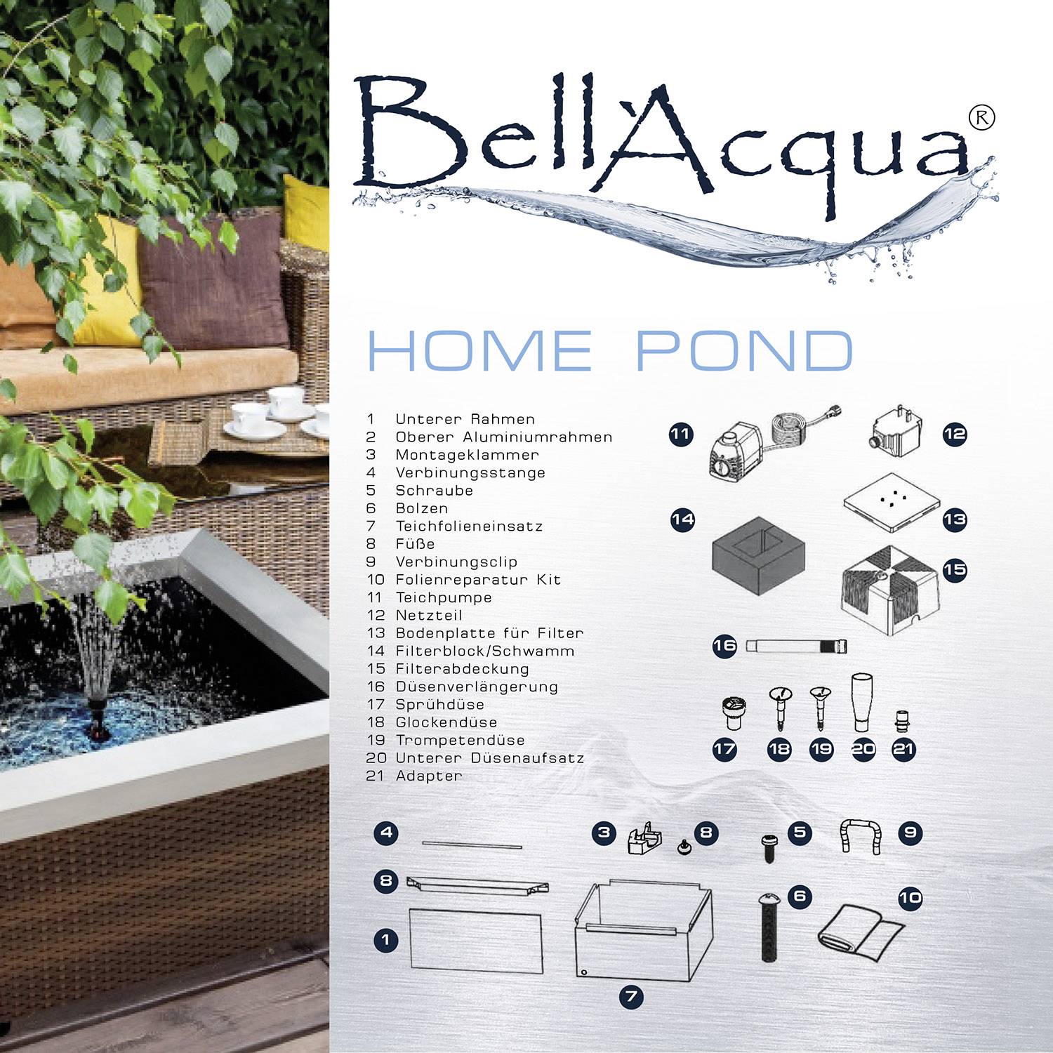 FIAP 3058 premiumdesign HomePond Patio waterfeature-1