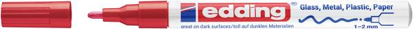 Edding 751 4-751-9-002 Paint marker Red 1 mm, 2 mm