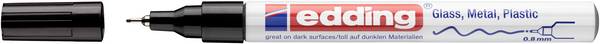 Edding Glanzlackmarker 4-780-9-001 Paint marker Black 0.8 mm