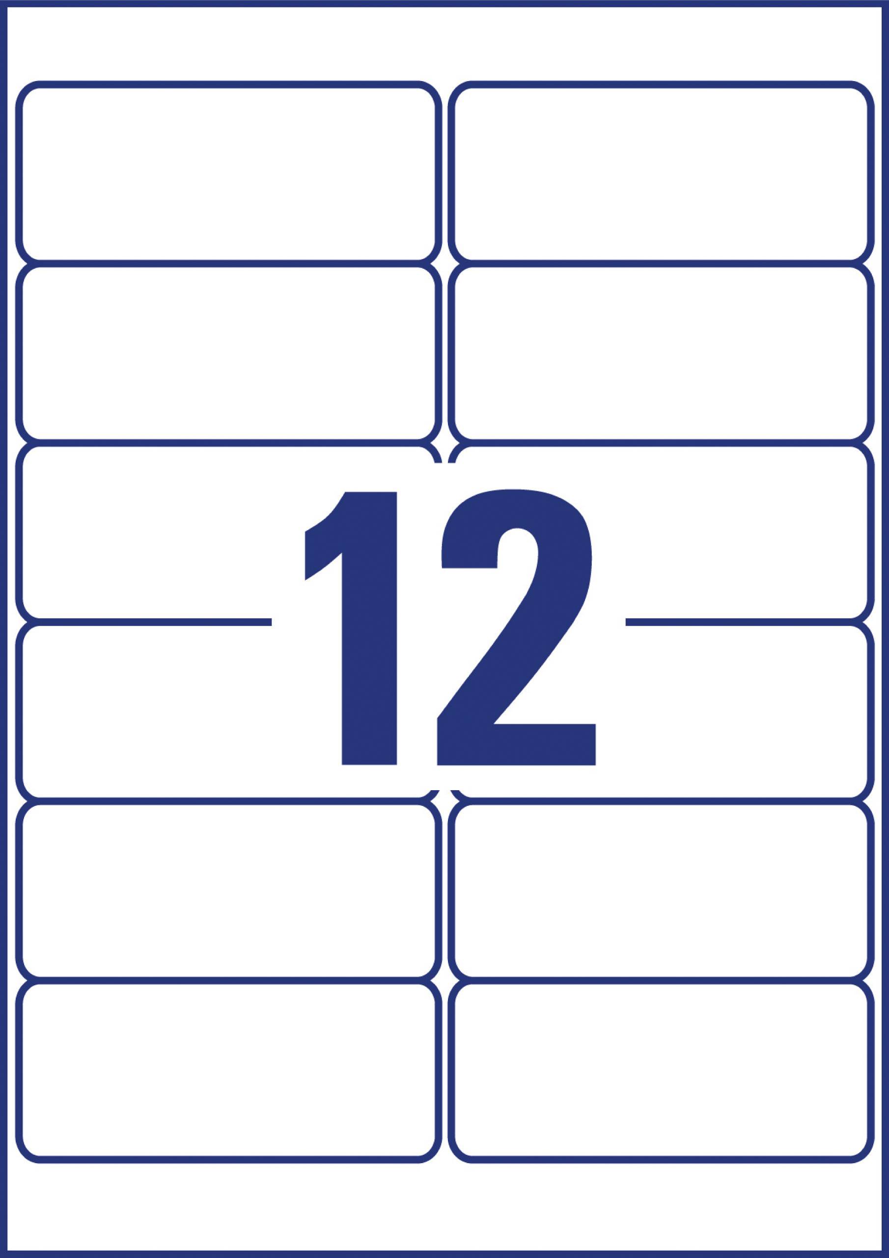 Number '12' in the centre of a rectangle, surrounded by smaller rectangular fields forming a symmetrical grid.