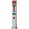 'Electric charging column with multiple sockets and LED display, suitable for industrial applications.'