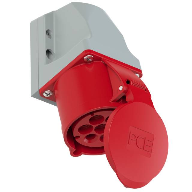 PCE 127-6v CEE wall socket 32 A 7-pin 400 V 1 pc(s)