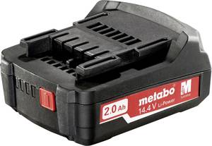 Metabo Li-Power Akkupack 14,4 V - 2,0 Ah "AIR COOLED"  625595000 Tool battery  14.4 V 2 Ah Li-ion