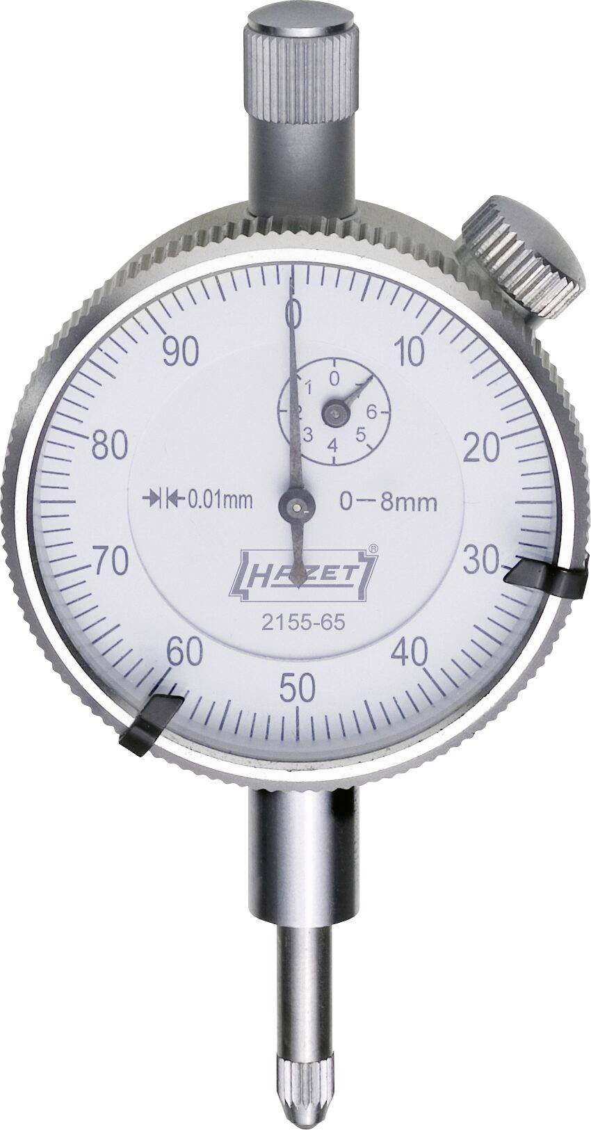 Hazet 2155-65 Dial gauge 8 mm Reading: 0.01 mm