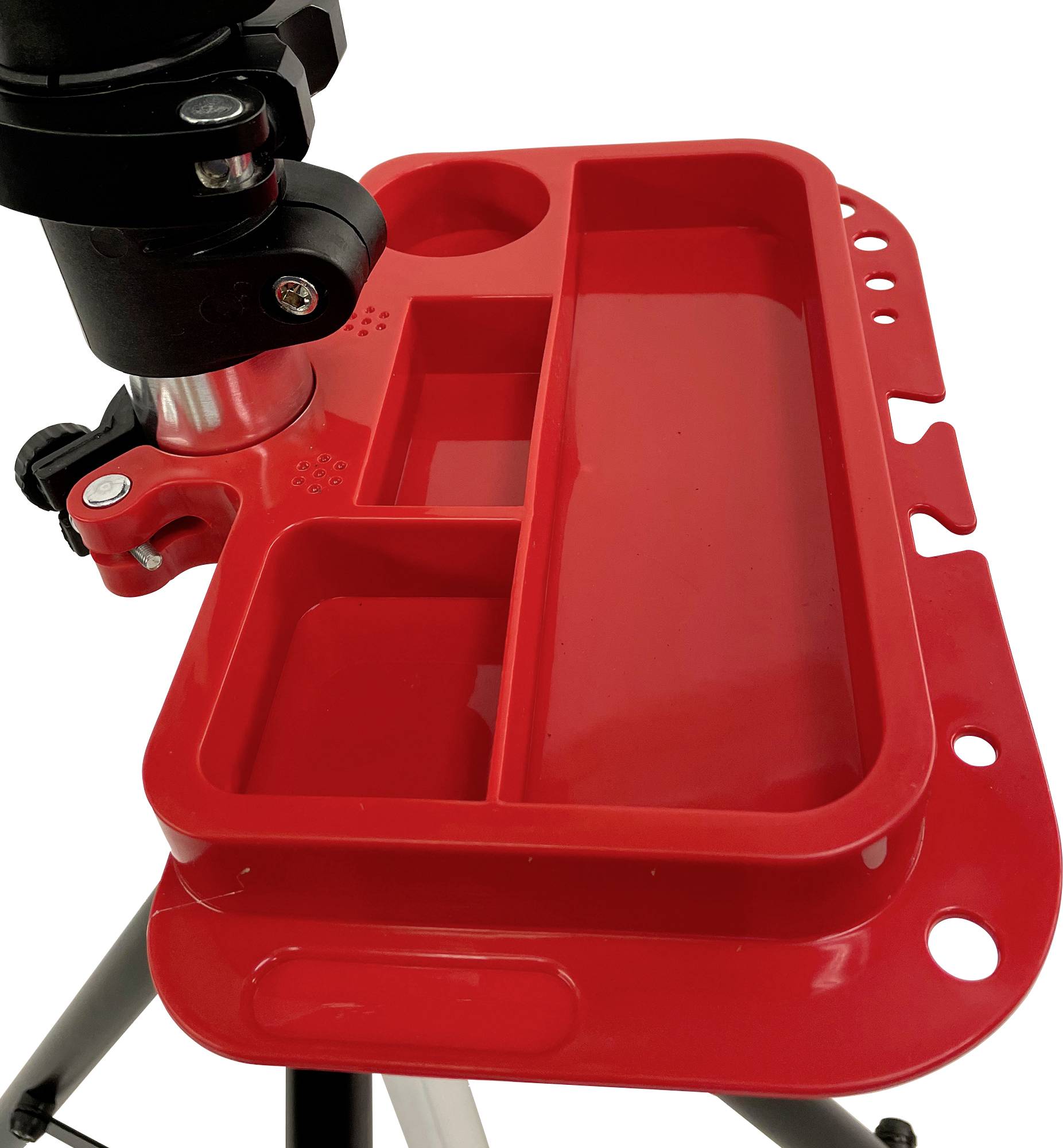 Security Plus 29289701 Maintenance stand Aluminium/PVC Black, Red-5