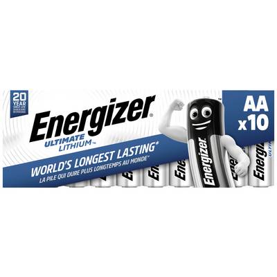 Energizer Ultimate FR6 AA battery Lithium 3000 mAh 1.5 V 10 pc(s)-3
